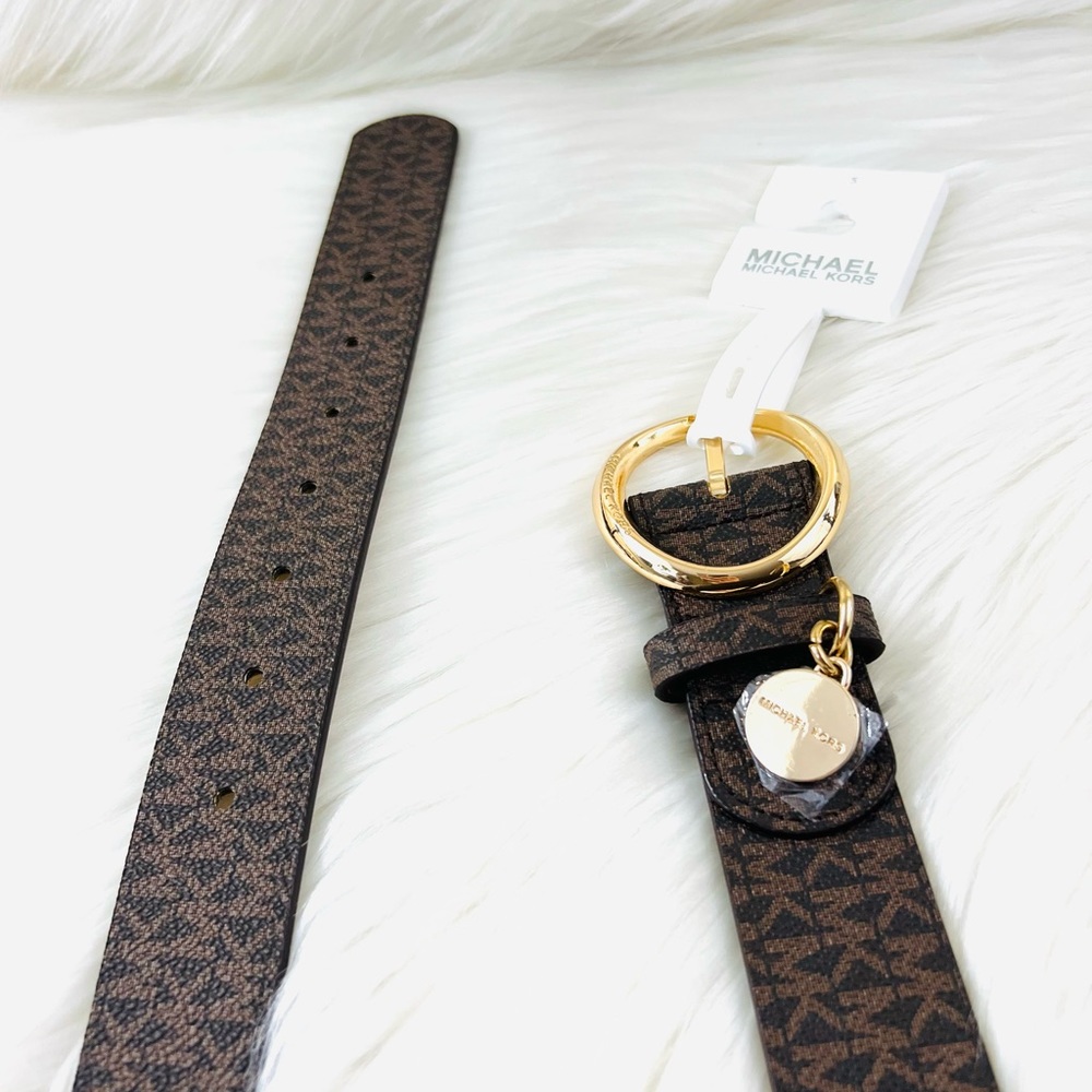 Michael Kors Signature Belt Women’s Small - Picture 3 of 8